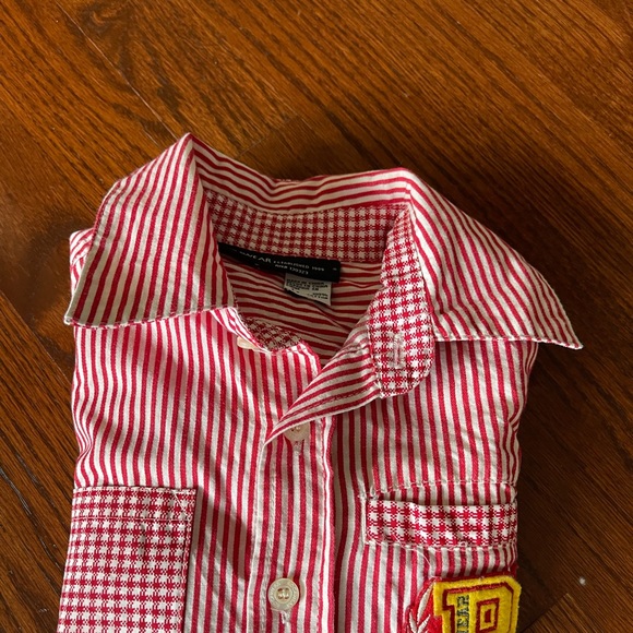 Rocawear Red stripe long sleeve shirt - Picture 4 of 4